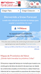Mobile Screenshot of es.snow-forecast.com